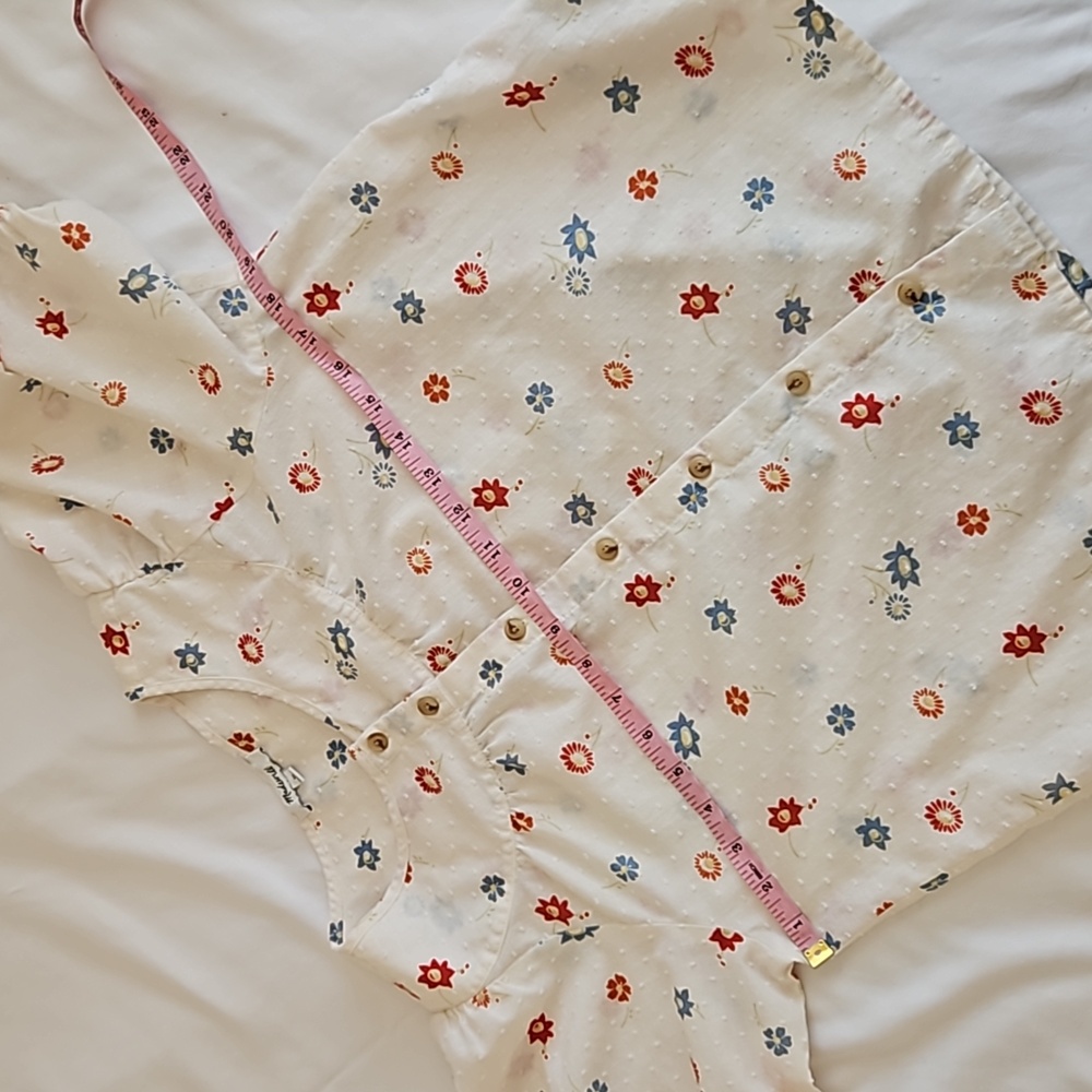 Madewell Prose Shirt in Dotted Floral Heyday Size XS - Picture 8 of 9
